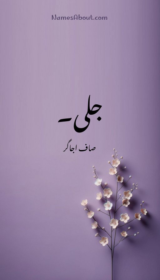 جلی۔
