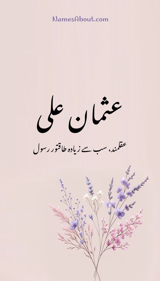 عثمان علی