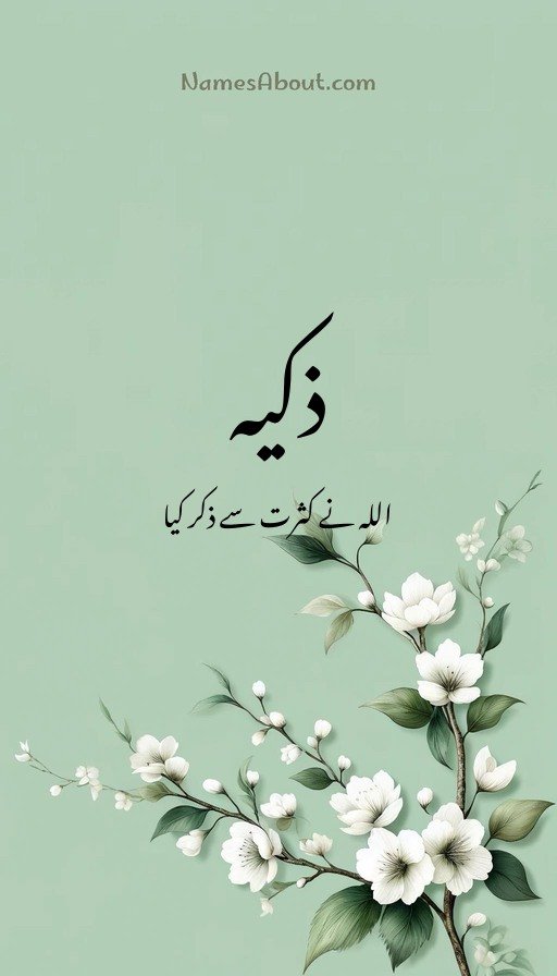 ذکیہ