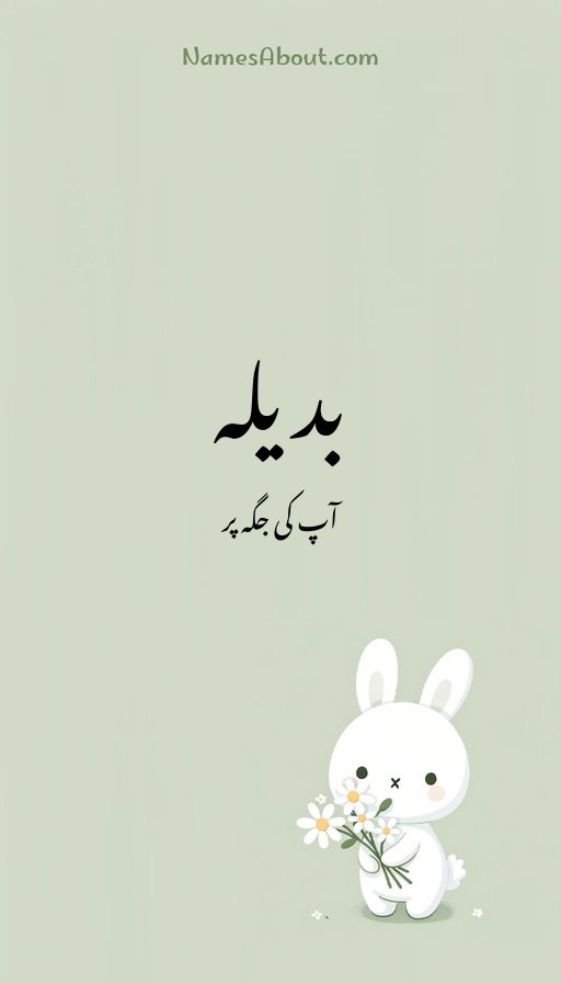 بدیلہ