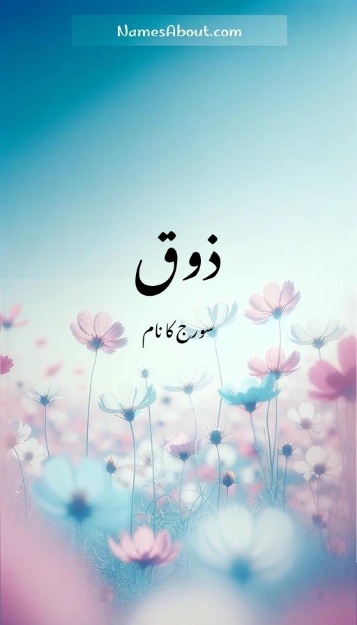 ذوق