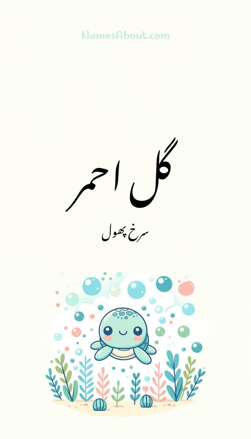 گل احمر