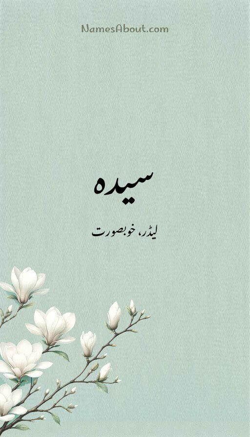 سیدہ