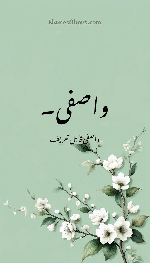 واصفی۔