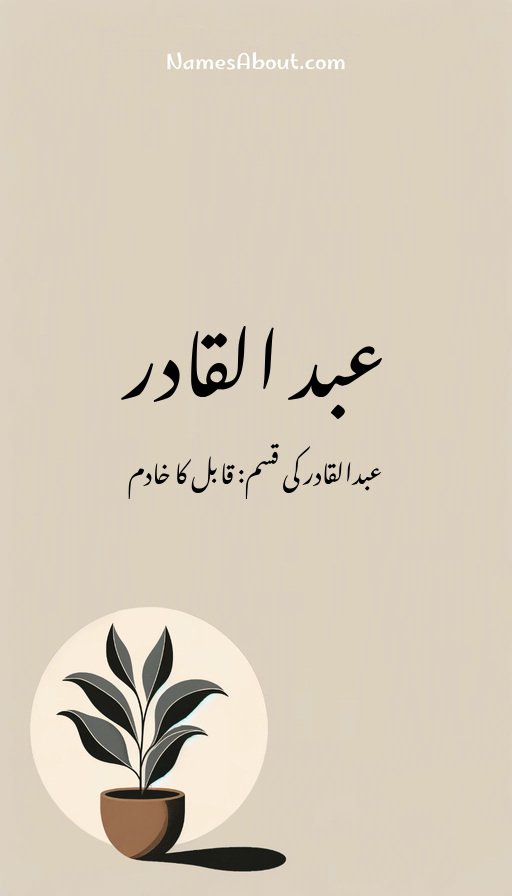 عبد القادر