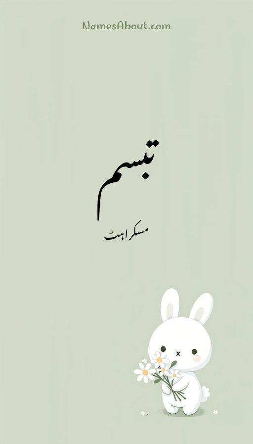 تبسم