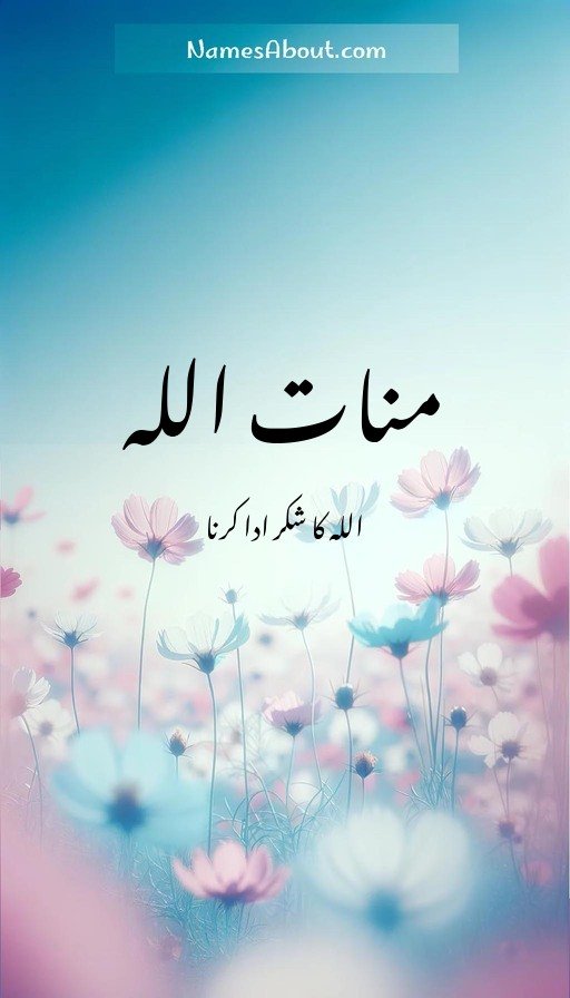 منات اللہ