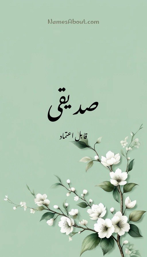 صدیقی