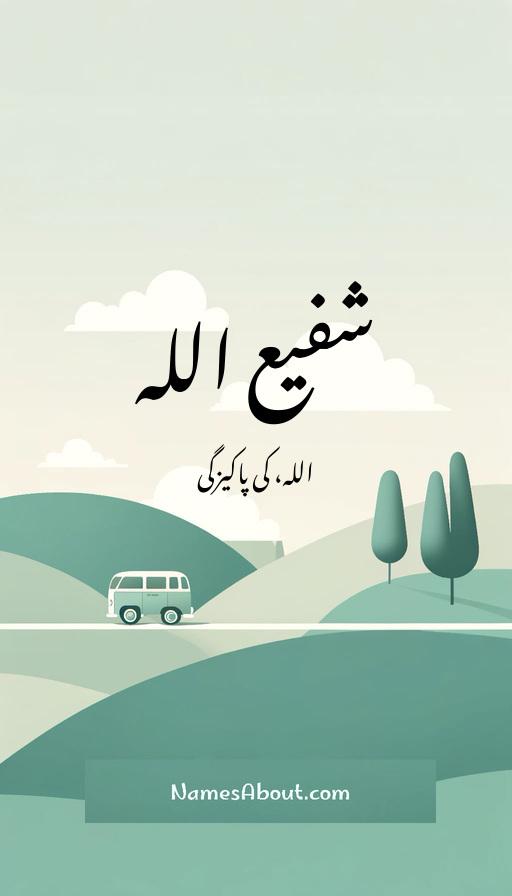 شفیع اللہ