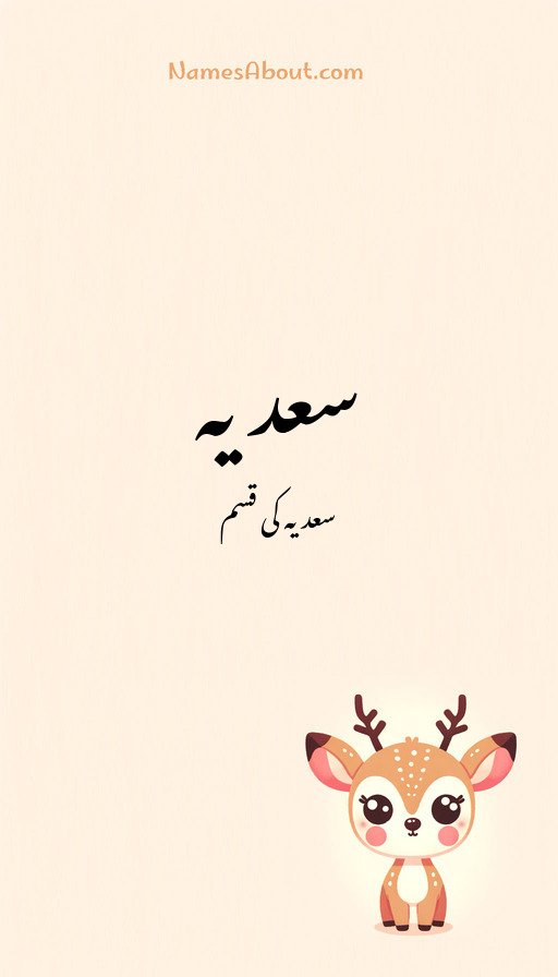 سعدیہ